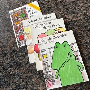 Vintage Lyle, Lyle Crocodile Book Lot by Bernard Waber